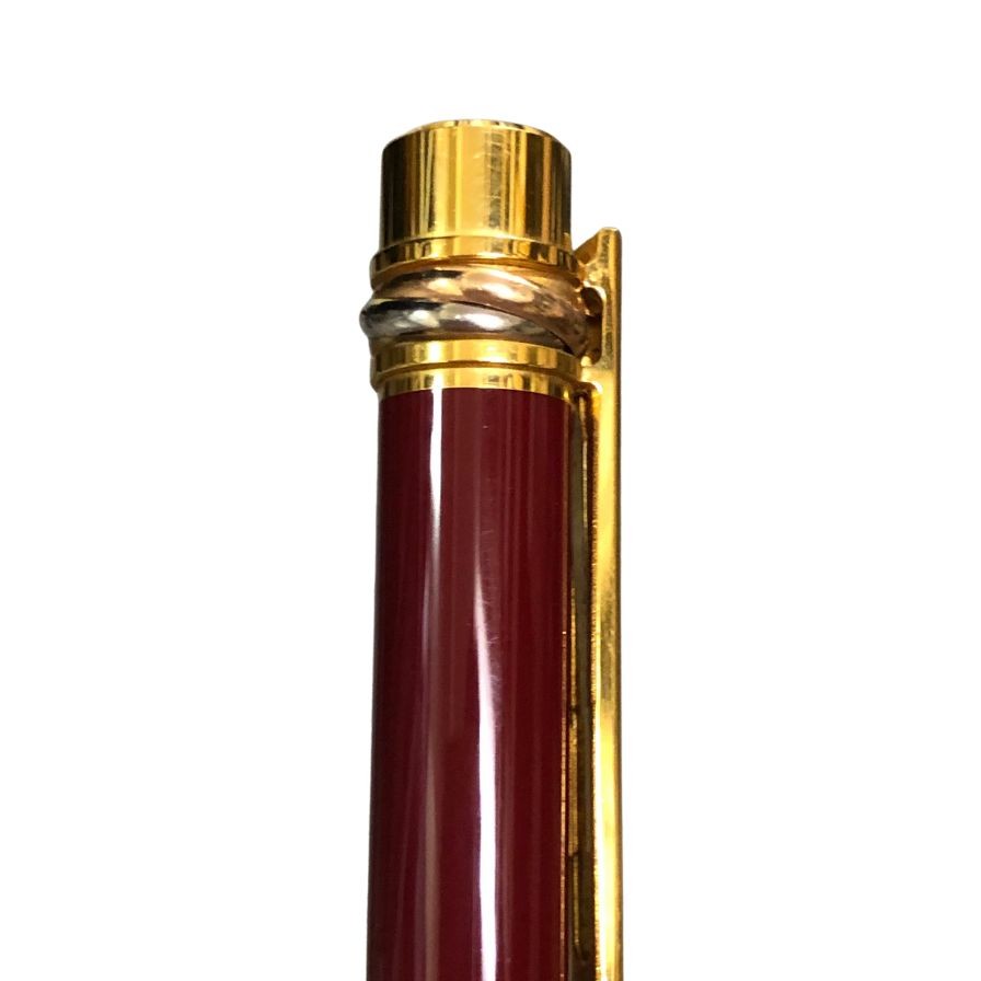 カルティエ 万年筆 マスト トリニティ ペン先18K レッド CARTIER【AFI18-2】