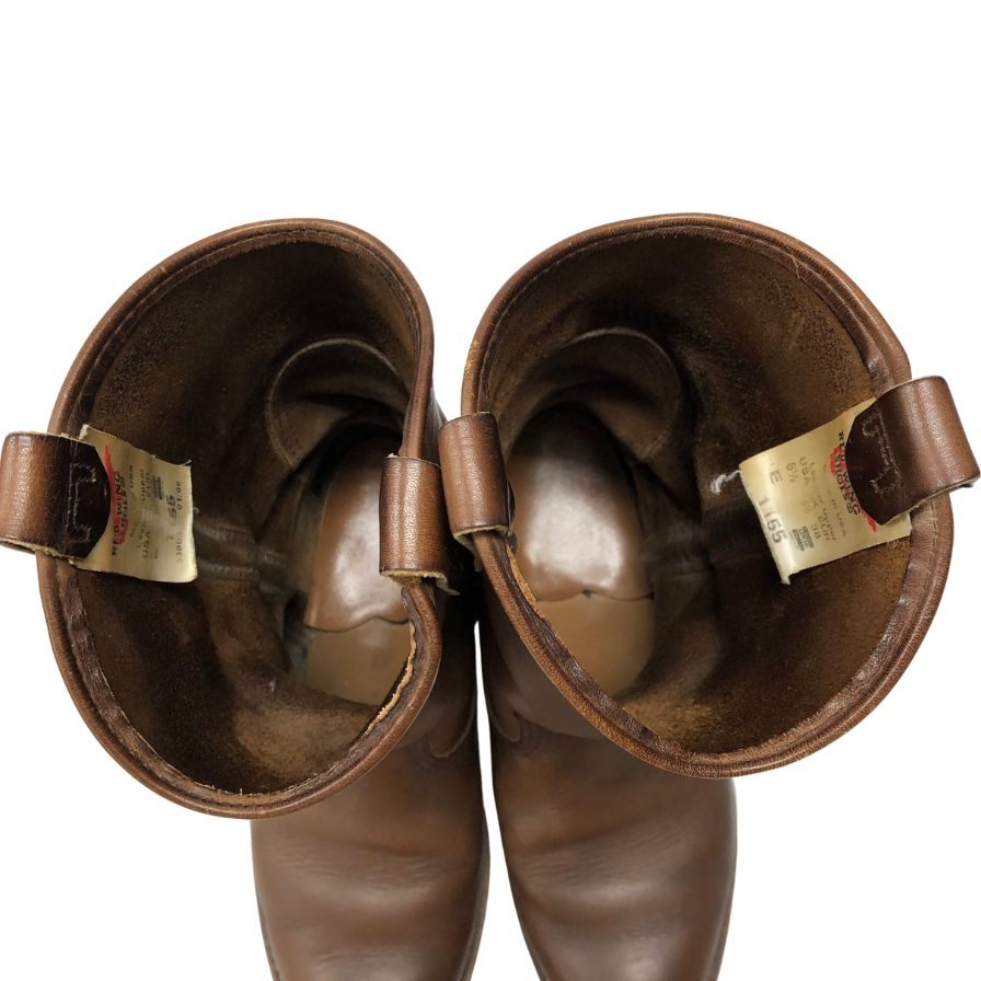 レッドウイング ペコスブーツ 1155 サイズ6.5 ブラウン RED WING PECOS 約24.5cm【AFC1】
