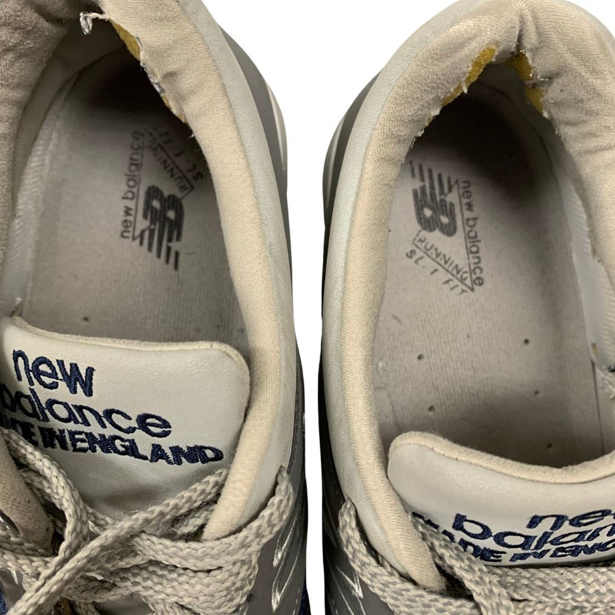 中古◆ニューバランス スニーカー M1500UKG ローカット グレー×ネイビー メンズ サイズ28cm NEW BALANCE【AFC2】