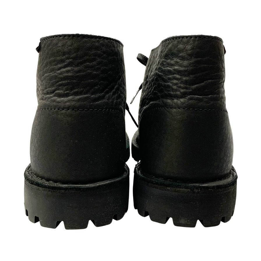 クラークス ビームス チャッカブーツ デザートロック ゴアテックス レザー メンズ サイズUK9 ブラック Clarks x BEAMS 約27.5cm【AFD5】