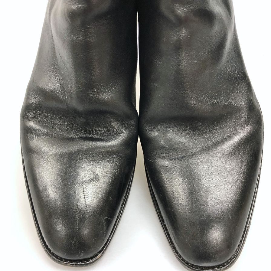 サンローラン パリ サイドゴアブーツ ブラック サイズ40 ブラック メンズ サイズ39 SAINT LAURENT PARIS 約24.0cm【AFC7】