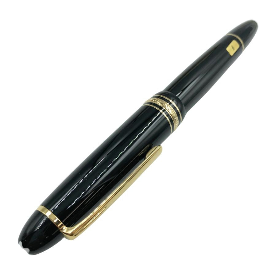 モンブラン 万年筆 マイスターシュティック No.146 ペン先14C ブラック ゴールド MONTBLANC【AFI18】