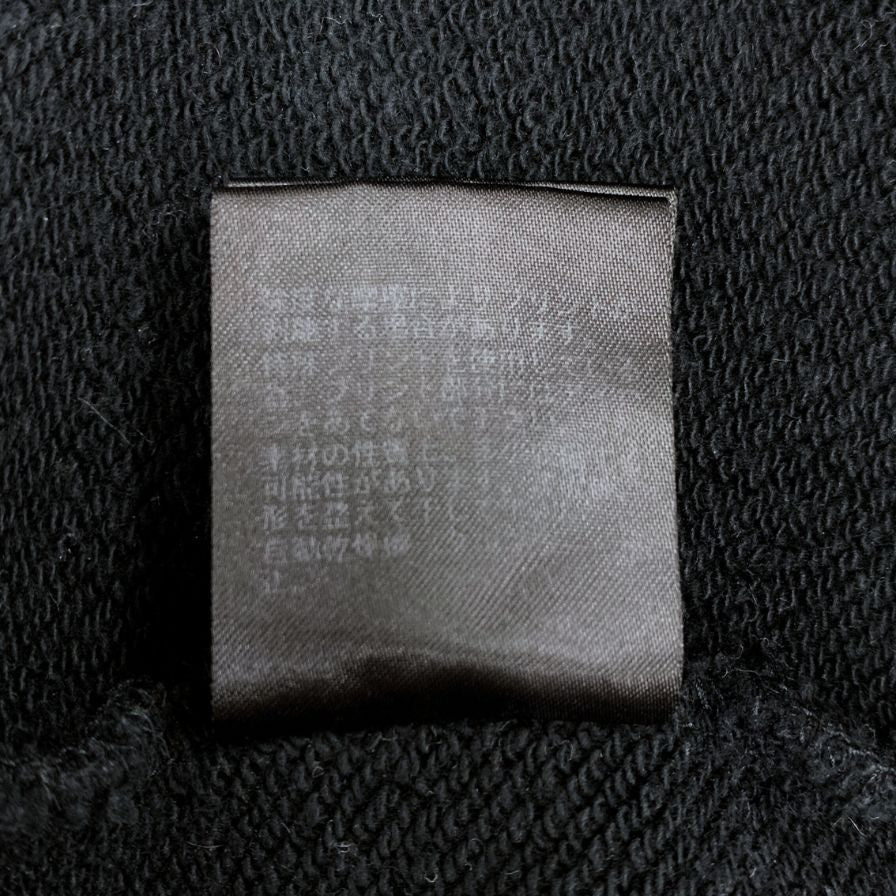 中古◆アンダーカバー フロント プリント トレーナー スウェット メンズ 21AW UC2A4893-4 サイズ5 ブラック UNDERCOVER 【AFB15】