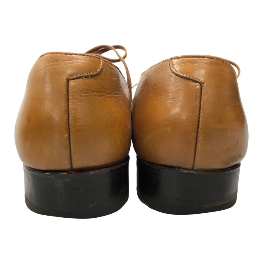 ポロ ラルフローレン レザーシューズ プレーントゥ 2687 日本製 サイズ25cm メンズ ライトブラウン Polo Ralph Lauren 約25.0cm【AFD15】