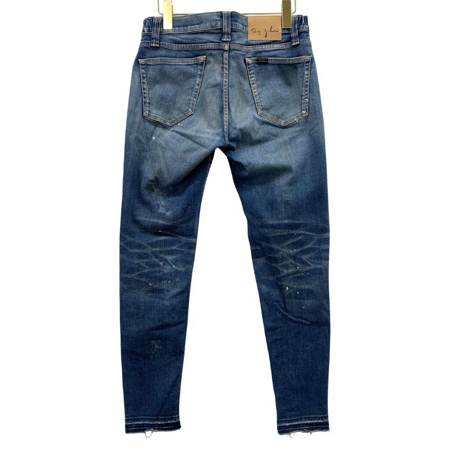 ビッグジョン デニムパンツ MMM134J Carrot Leg レディース サイズ28 ブルー系 BIG JOHN 【AFB35】