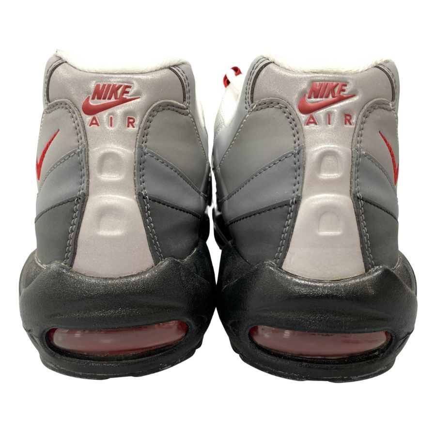 ナイキ ID スニーカー エアマックス 95 パールグレイ ダークビートルート サイズ30.5 818592ー996 NIKE AIR MAX PEARL GREY DARK BEETROOT 約30.5cm【AFC29】