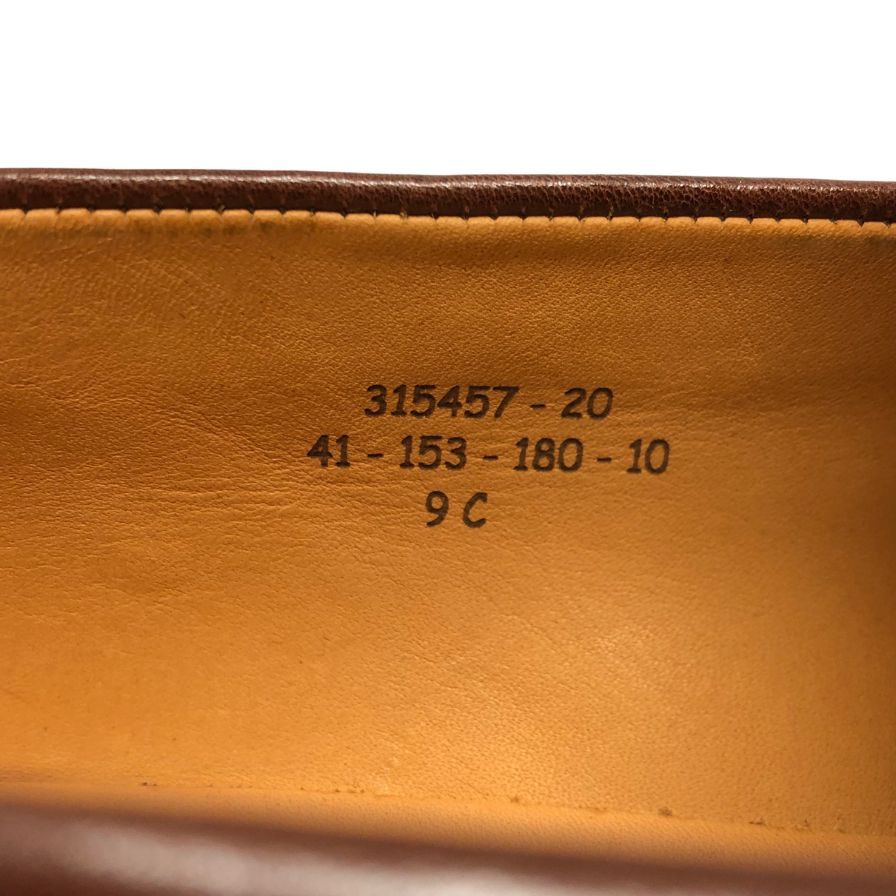 ジェイエムウエストン レザーシューズ シグネチャーローファー 180 ブラウン メンズ サイズ9C J.M.WESTON ローファー 約27.5cm【LA】【中古】