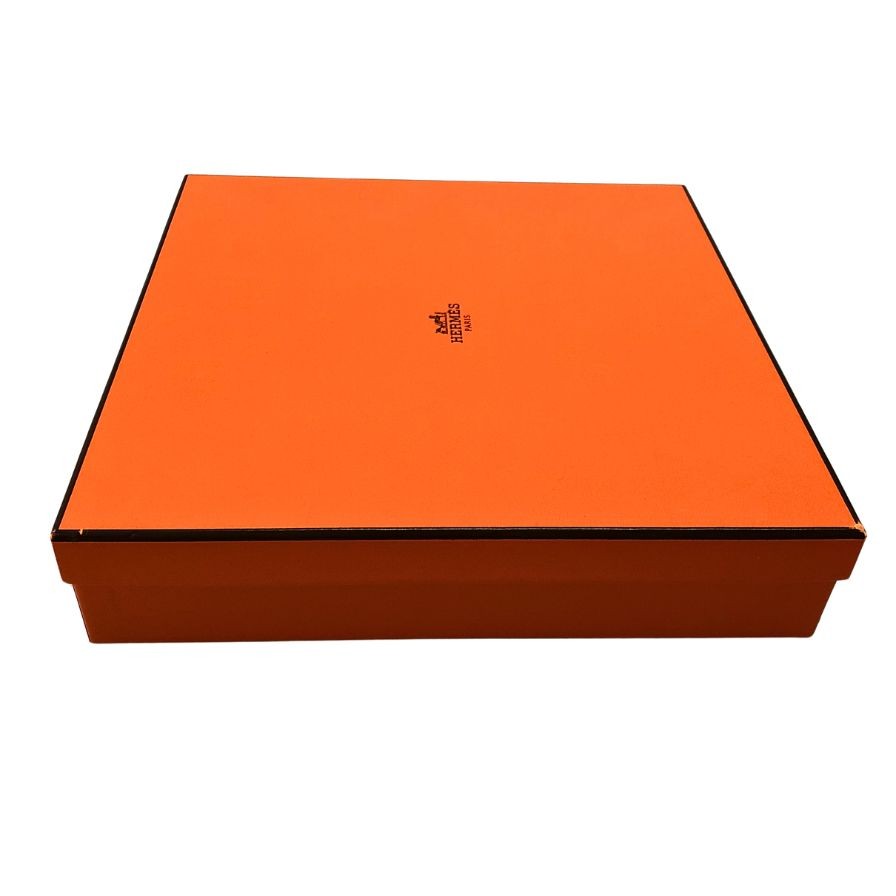 エルメス プレート 赤道直下のスケッチ ヒョウ柄 約21㎝ ブルー HERMES【AFI28】【中古】