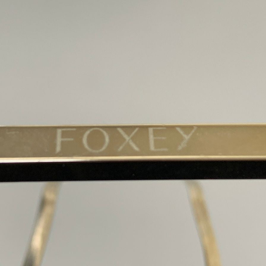 フォクシー ウエストベルト レディース レザー×ゴム ブラウン サイズF FOXEY【AFI23】