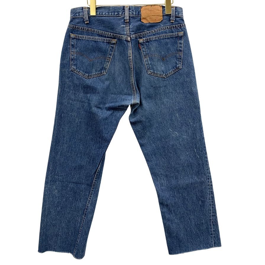リーバイス デニム 501 90年代 USA製 ボタン裏520 インディゴ メンズ サイズ W34 L32 LEVI’S 【AFB48】