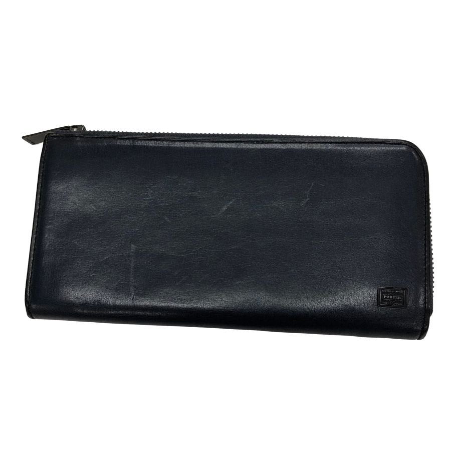 PORTER ブラック長財布 袋付き ポーター PORTER ポーター カプセル ウォレット 555ー06440 吉田