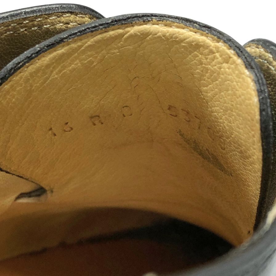パラブーツ レザーシューズ プレーントゥ アルル カーフ メンズ サイズUK8 ブラウン PARABOOT ARLES ビジネスシューズ 約26.5cm【LA】【中古】