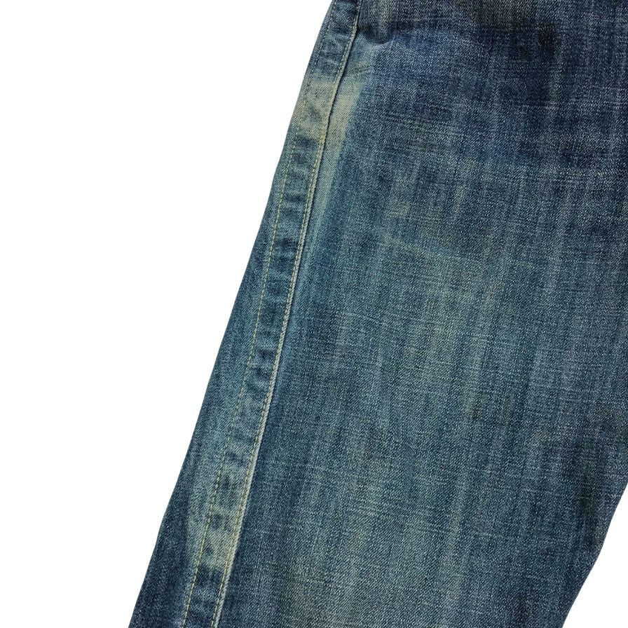 ディーゼル ストレートデニムパンツ ボタンフライ 00ECAL A6001 メンズ サイズ30 インディゴ Diesel 【AFB1】