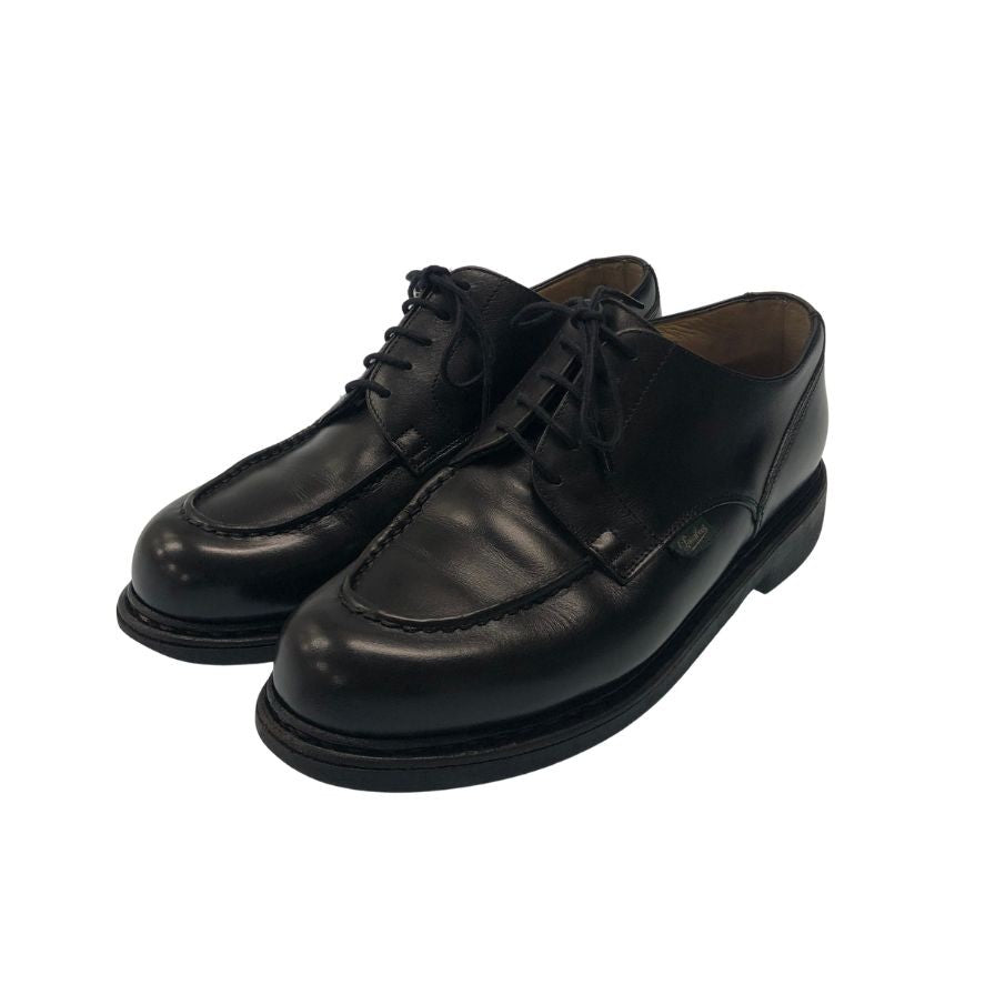 パラブーツ レザーシューズ シャンボード Uチップ メンズ サイズ6 ブラック Paraboot CHAMBORD 約25.0cm【AFC28】