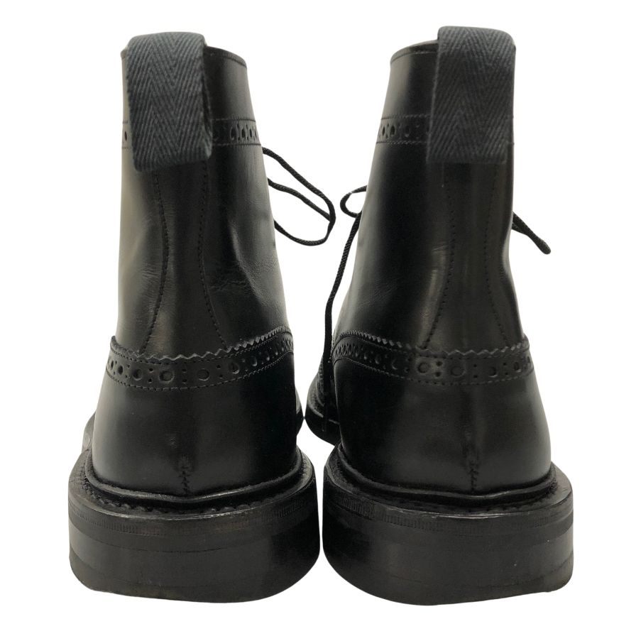 トリッカーズ レザーシューズ カントリーブーツ ストウ 5634 レザー ブラック サイズUK9 メンズ Tricker´s STOW ビジネスシューズ 約27.0cm【LA】【中古】