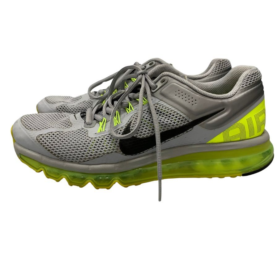 美品◆ナイキ スニーカー エアマックス 2013 554886-007 グレー メンズ サイズ27.5 NIKE AIRMAX【AFC42】