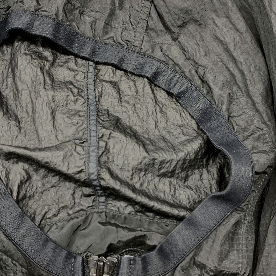 中古◆ストーンアイランド ナイロンジャケット 701543632 NYLON METAL WATRO RIPSTOP BLOUSON メンズ サイズM ブラック STONEISLAND 【AFB38】