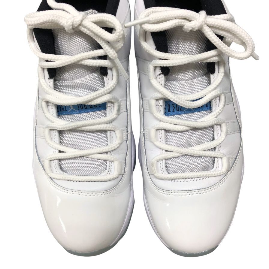 ナイキ ローカットスニーカー エアジョーダン 11 レトロ ロー レジェンドブルー メンズ サイズ27.5cm NIKE AIR JORDAN 11 AV2187-117 約27.5cm【AFD5】