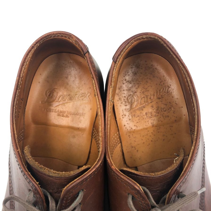 ダナー ダービーシューズ プレーントゥ ブラウン サイズ9 メンズ Danner 約27.5cm【AFC44】