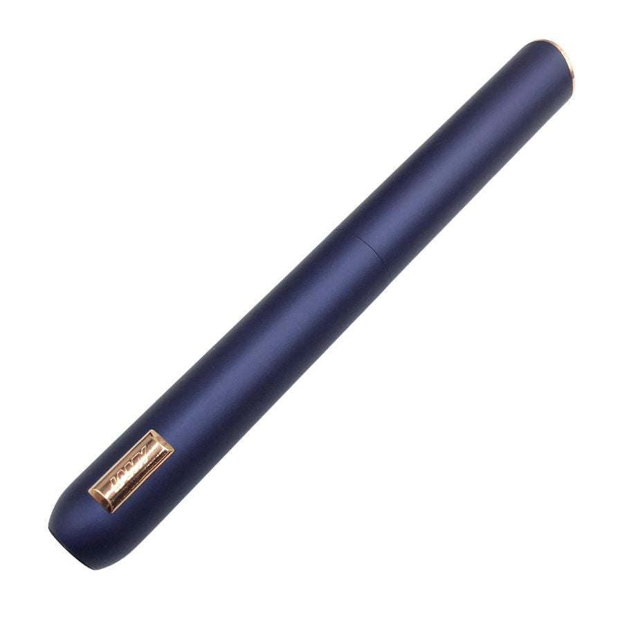 ラミー 万年筆 ダイアログCC ペン先14k 回転式 ブルー LAMY【AFI20】