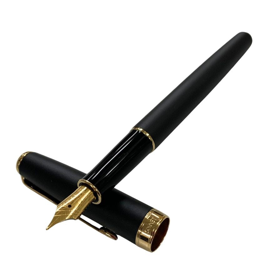 パーカー 万年筆 ソネット 細字 ペン先 18K 750 オリジナル M ブラック ゴールド GT PARKER SONNET【AFI18】