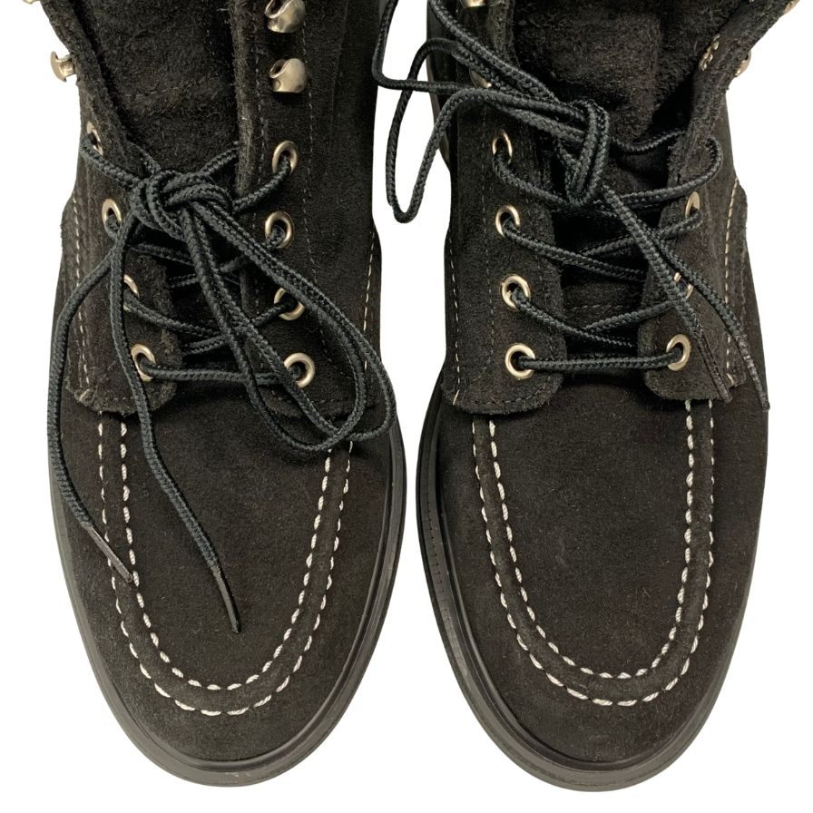レッドウィング ブーツ 8805 スーパーソール スエード モックトゥ メンズ ブラック サイズUS9.5D REDWING 約27.5cm【AFD8】