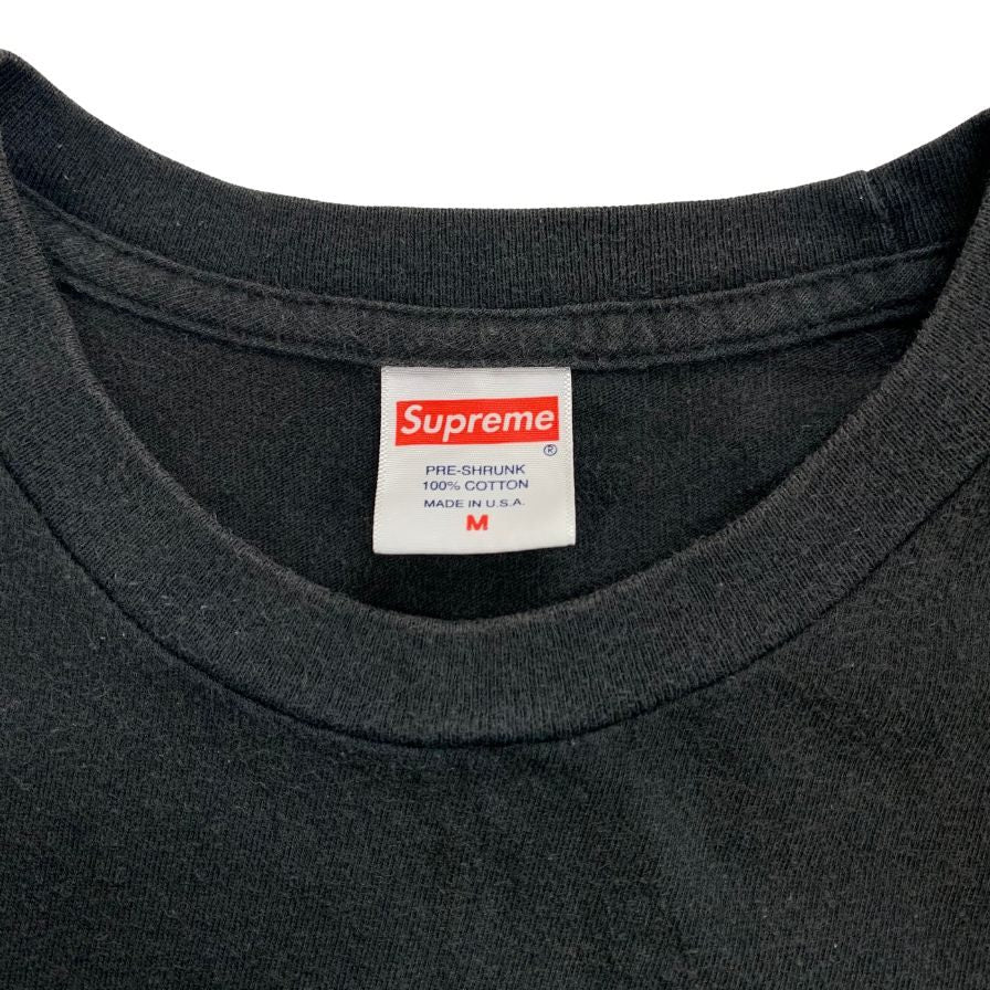 中古◆シュプリーム Tシャツ Shadow Tee プリント ブラック系 サイズM メンズ Supreme 【AFB4】