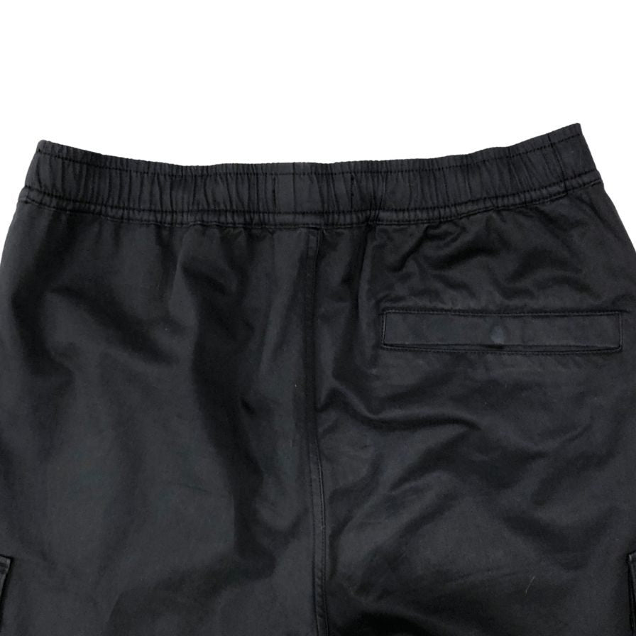 ストーンアイランド カーゴパンツ 791531314 ロゴパッチ コットン ウール ポリウレタン サイズW31 メンズ ブラック STONE ISLAND 【AFB19】