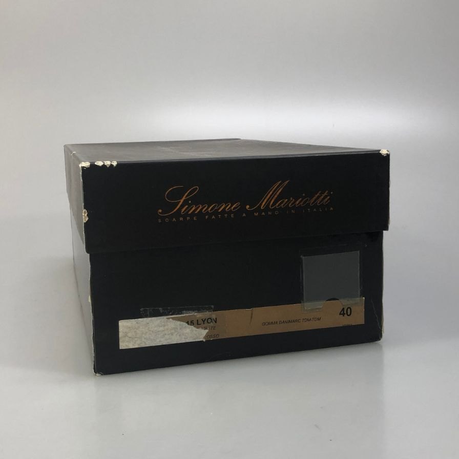 シモーネ マリオッティ コイン ローファー サイズ不明 総柄 SIMONE MARIOTTI 約25.0cm【AFD2】