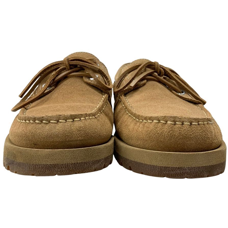 パラブーツ×ノンネイティブ デッキシューズ マロ スエード メンズ サイズ8.5 ベージュ MALO PARABOOT nonnative 約27.0cm【AFC1】