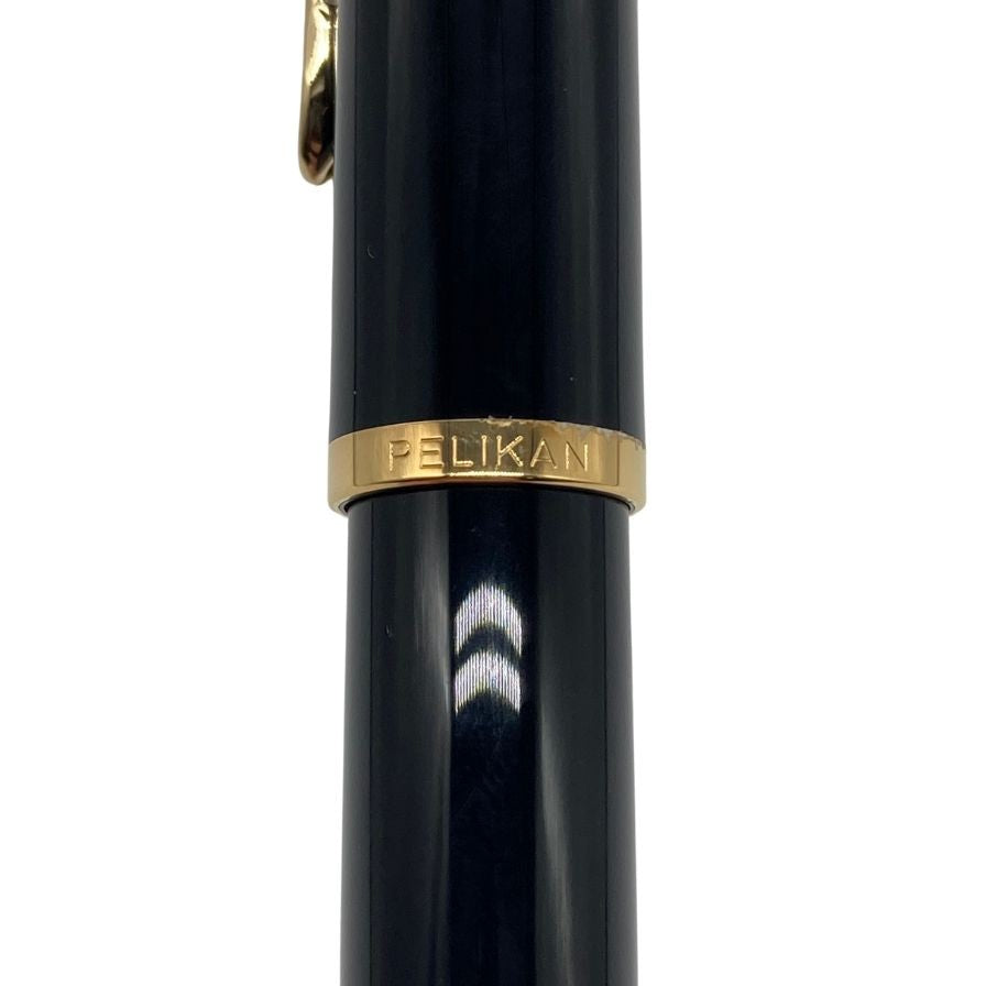 ペリカン 万年筆 クラシック M200 F字 ブラック ゴールド PELIKAN【AFI3】