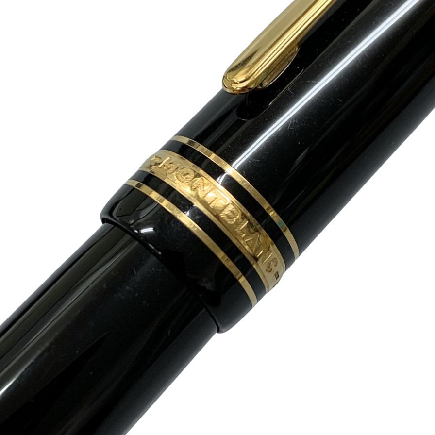モンブラン 万年筆 マイスターシュテュック 149 ペン先14K 585 ブラック ゴールド MONTBLANC【AFB53】