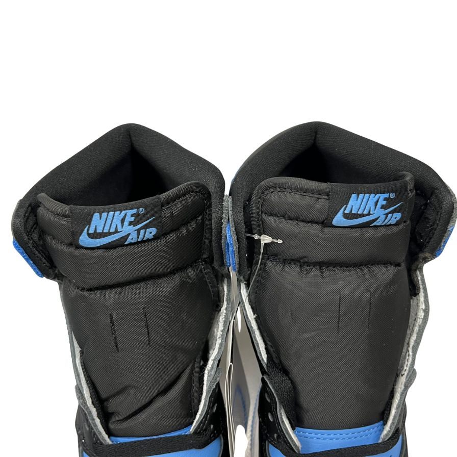 未使用◆ナイキ スニーカー エアジョーダン レトロ ハイ FD1437-400 サイズ22.5cm ホワイト ブルー ブラック NIKE AIR JORDAN 1 RETRO HIGH OG GS【AFD6】