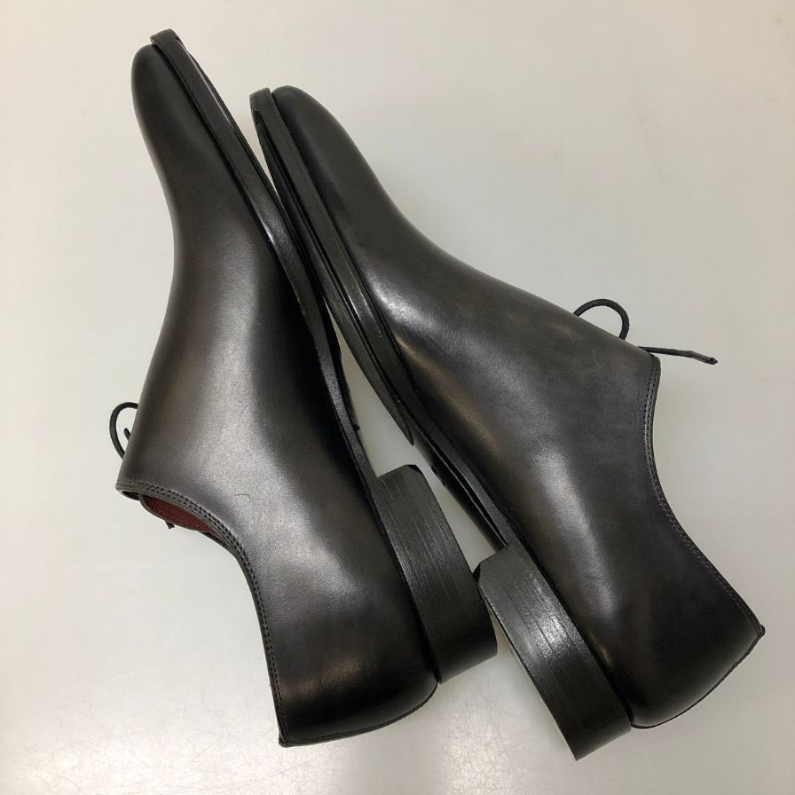 マグナーニ サイドレース ホールカット カーフ ブラック サイズ38 MAGNANNI 約24.0cm【AFC2】