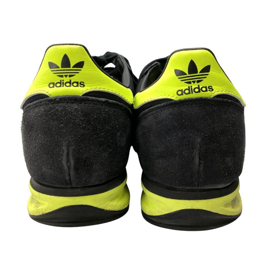 アディダス ローカットスニーカー ナイロンキャンバス スウェード 24年製 ブラック イエロー メンズ サイズ27cm IG4647 adidas SL 72 RS 約27.0cm【AFD1】