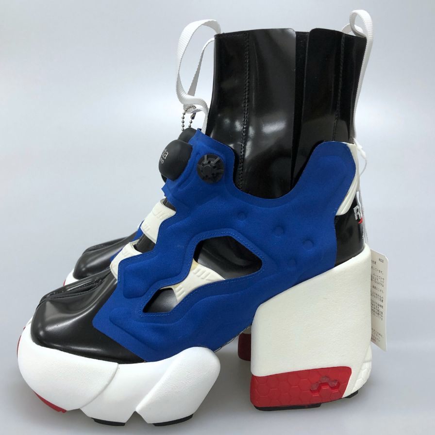 メゾンマルジェラ リーボック スニーカー Tabi Instapump Fury Hi S34WU0023 ブルー系 レディース サイズ35 Maison Margiela Reebok 約21.5cm【AFA3】