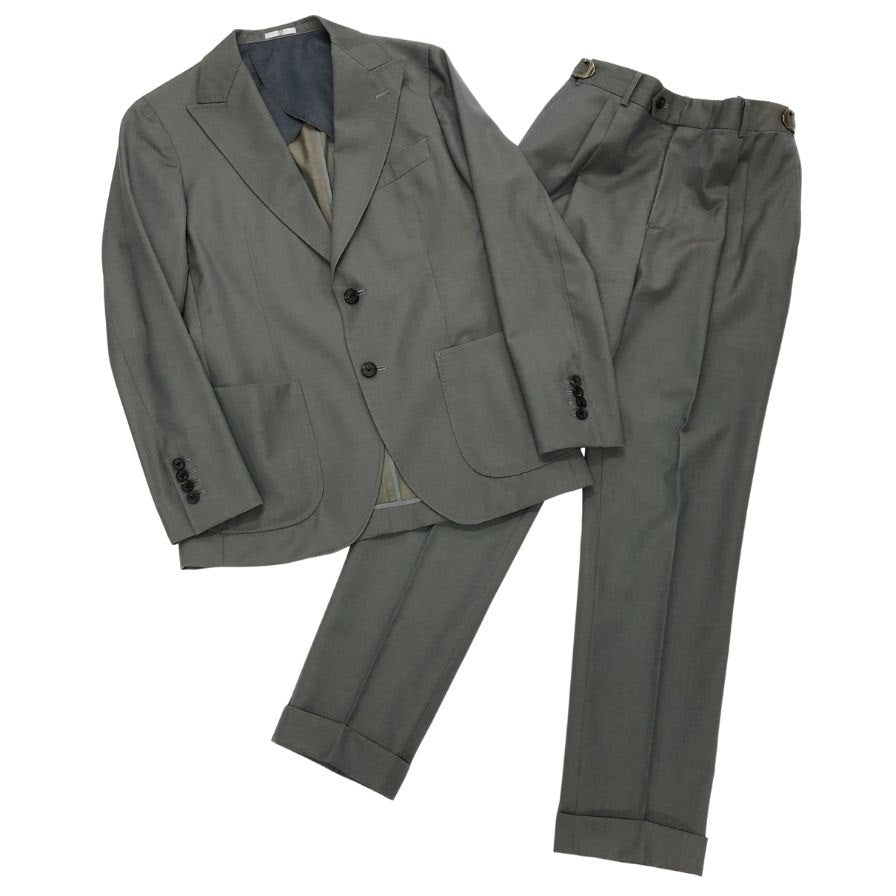SUIT SELECT 美品 セットアップ グレー A5 背抜き スーツセレクト Yahoo!オークション -「スーツセレクト a5」(メンズファッション
