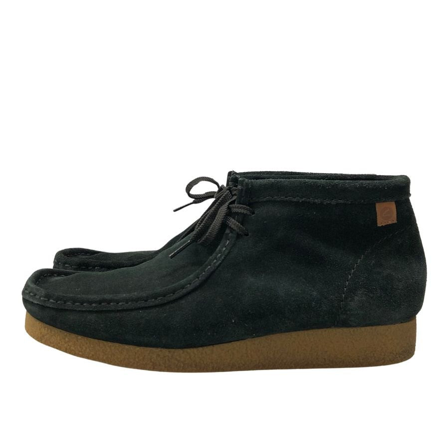クラークス ワラビーブーツ シェイカー スエード ブラック メンズ サイズ29.0cm Clarks 約29.0cm【AFD7】