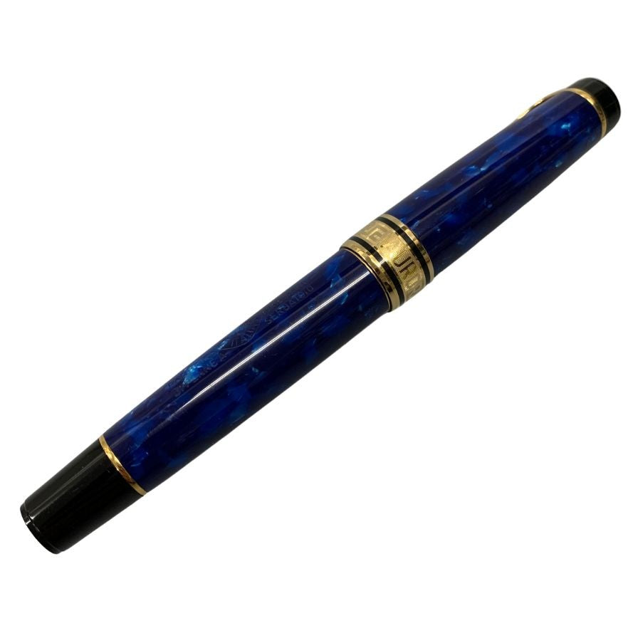 アウロラ 万年筆 初期 オプティマ 14K M字 ブルー AURORA【AFB54】