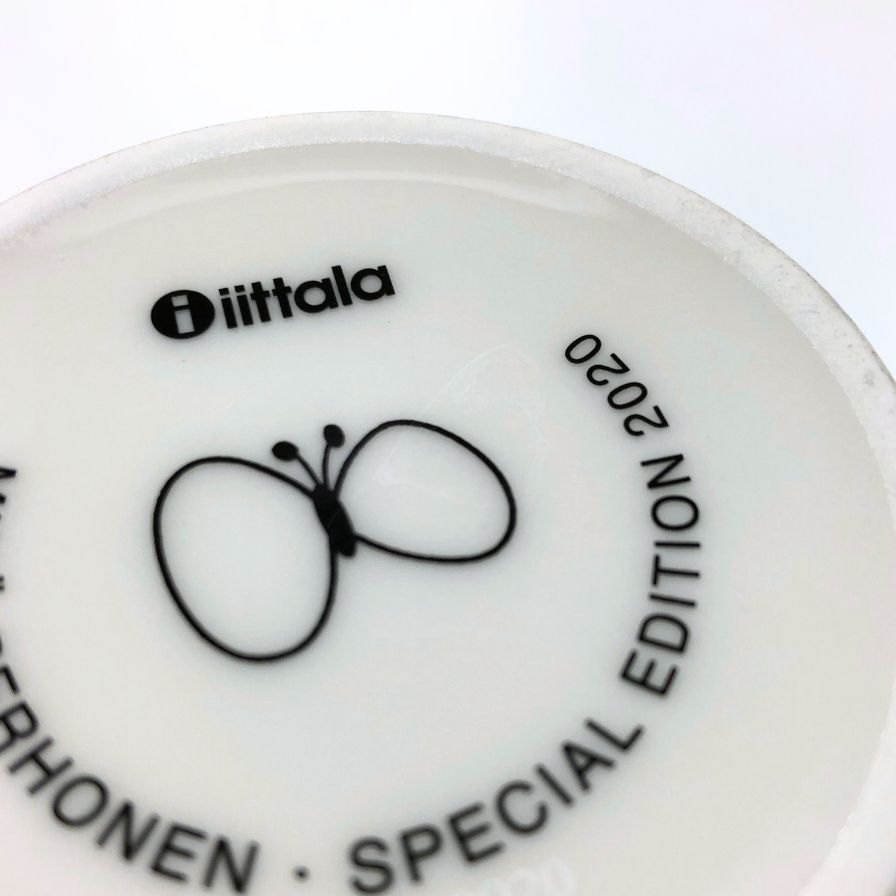 イッタラ×ミナペルホネン マグカップ スペシャルエディション 2020 バード 陶器 ユニセックス ホワイト iittala×mina perhonen【AFI28】【中古】