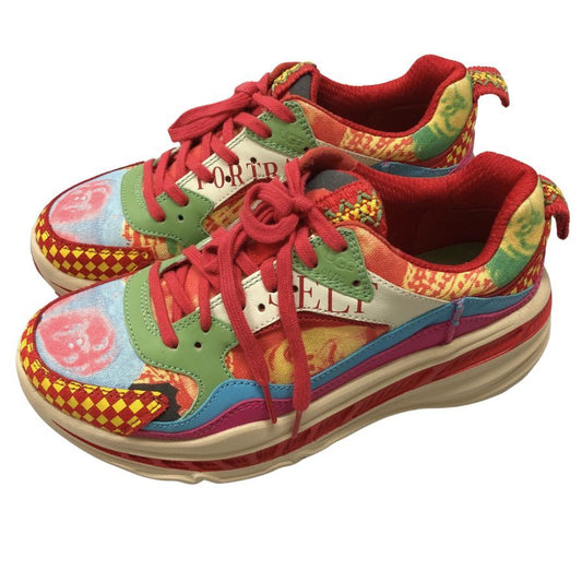 アグ スニーカー 横尾忠則コラボ  Self Portrait サイズ24.5 UGG×YOKOO 約24.5cm【AFD15】