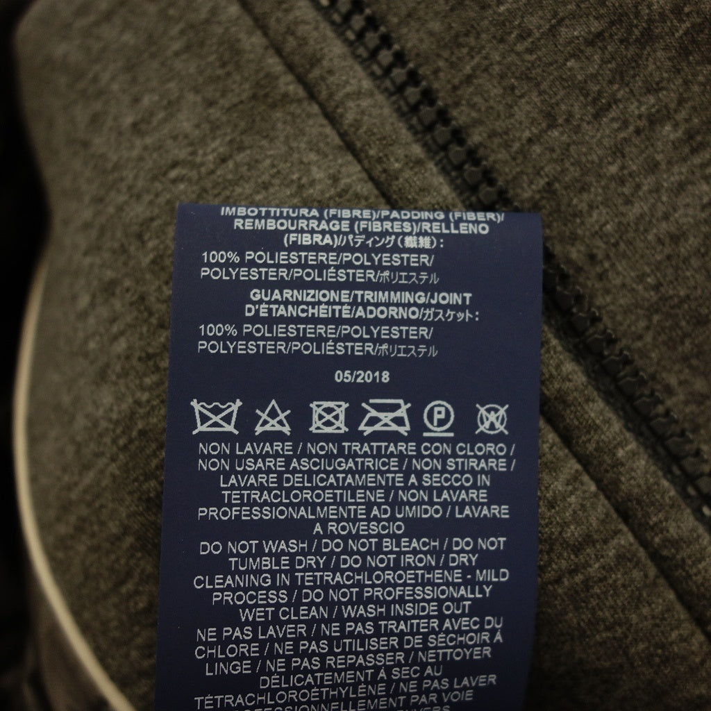 極美品◆ヘルノ リゾートライン フーデットコート PA025UR-12400 18AW ウインター スキューバフーデッドパデッド メンズ グレー サイズ44 HERNO RESORT LINE【AFB6】