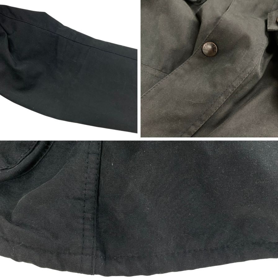 美品◆バブアー BEAMS F別注 ジャケット インターナショナル ブラック サイズ38 メンズ Barbour 【AFA11】