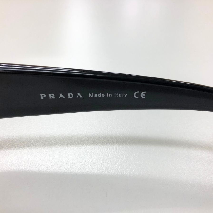 プラダ サングラス ウェリントン型 ブラック メンズ SPR56G 69□09 1BC-1A1 125 PRADA【AFI6】