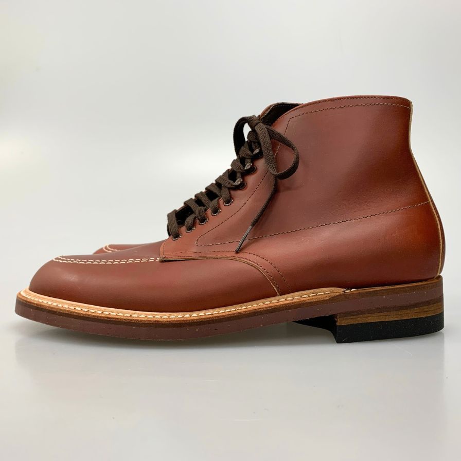 オールデン レザーシューズ インディーブーツ 405 ブラウン サイズ8D ALDEN 約26.0cm【AFD12】