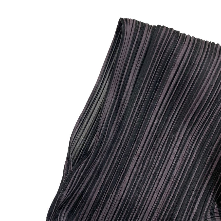 極美品◆イッセイミヤケ プリーツプリーズ ワンピース PP43JH443 マルチカラー グレイ系 サイズ3 ISSEY MIYAKE PLEATS PLEASE 【AFB48】