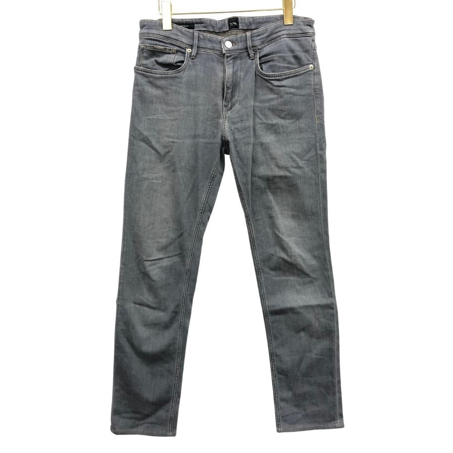 ヒューゴボス ストレッチデニムパンツ グレー メンズ US34 HUGO BOSS 【AFB21】
