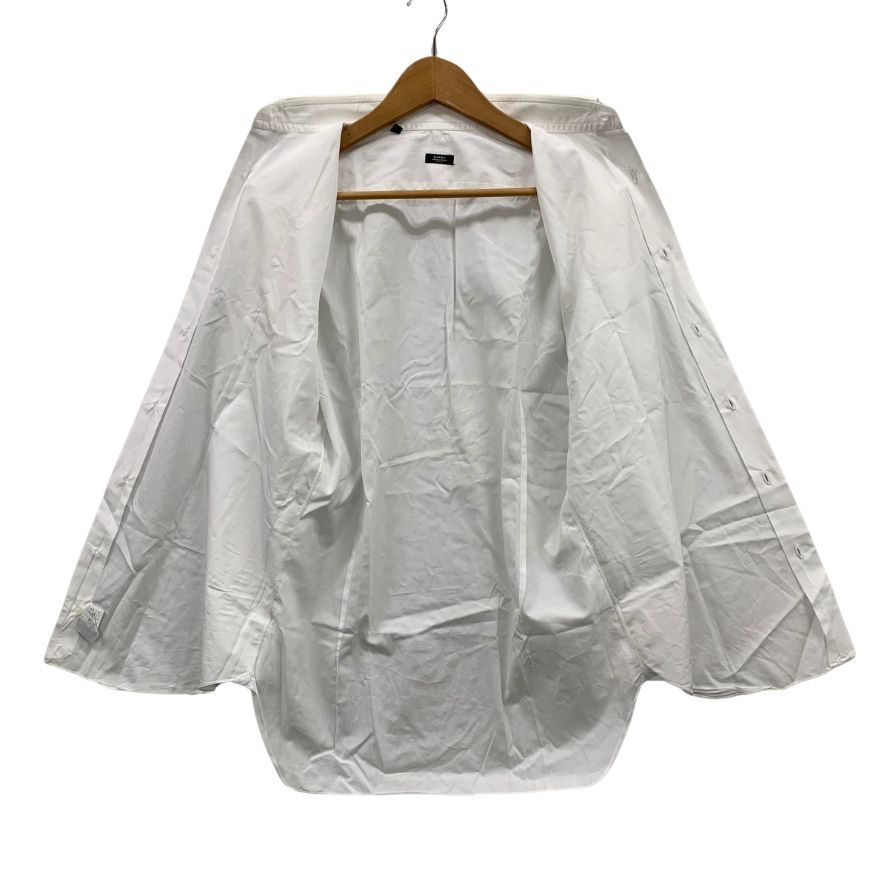 美品◆バルバ シャツ 長袖 ホワイト コットン サイズ40 メンズ BARBA 【AFB16】
