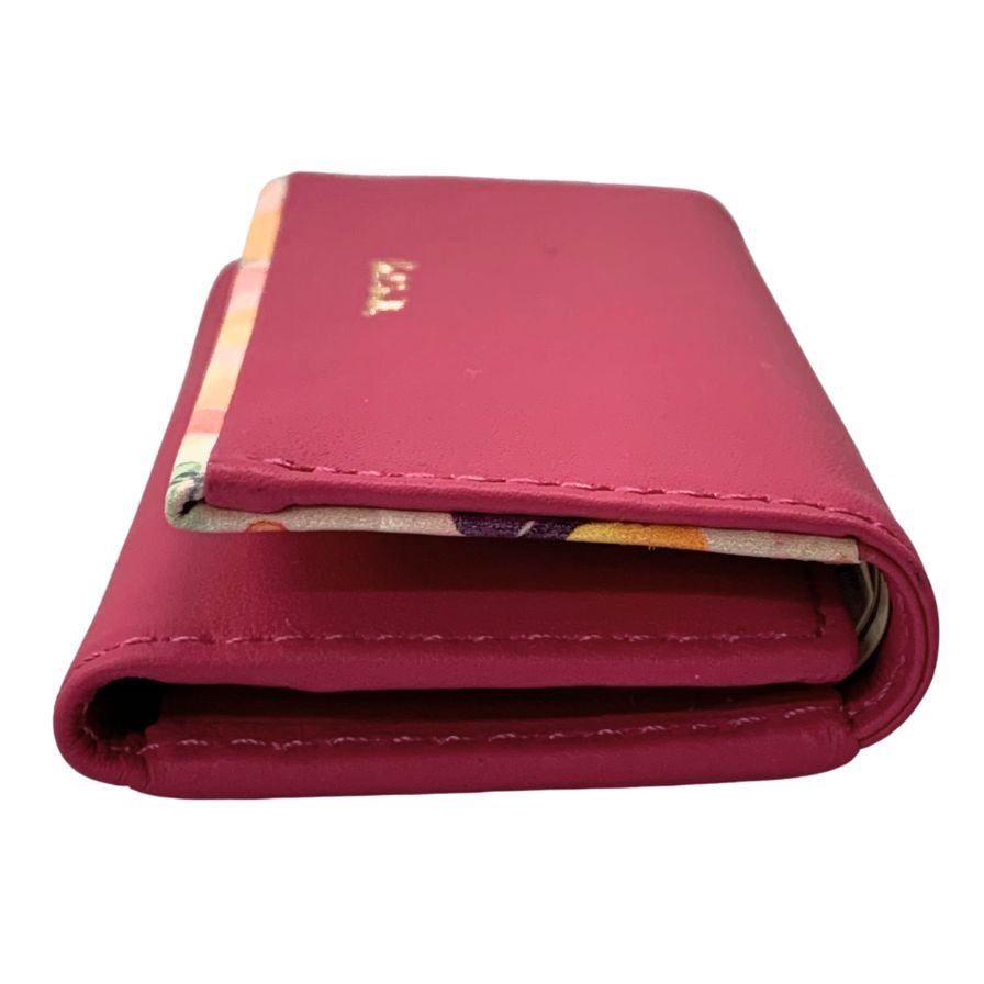ポールスミス キーケース PWD511 レザー 花柄 レディース ピンク Paul Smith【AFI13】