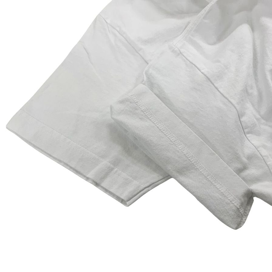 新品同様◆ウェーバー リアリティバイツ Tシャツ シーン2 DOVER Street MARKET GINZA限定生産 ホワイト メンズ サイズL WEBER REALITY BITES 【AFB8】